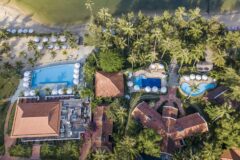 cassia cottage in vietnam taken from above