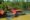 a jungle lodge with red roof perched on the sidebanks of kinabatangan river in Borneo - Abai Jungle Lodge -Borneo