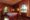 wooden interior room featuring double bed, plenty of space, curtains, wall decorations - Kinabatangan riverside Lodge Borneo