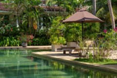 pool side at Why House