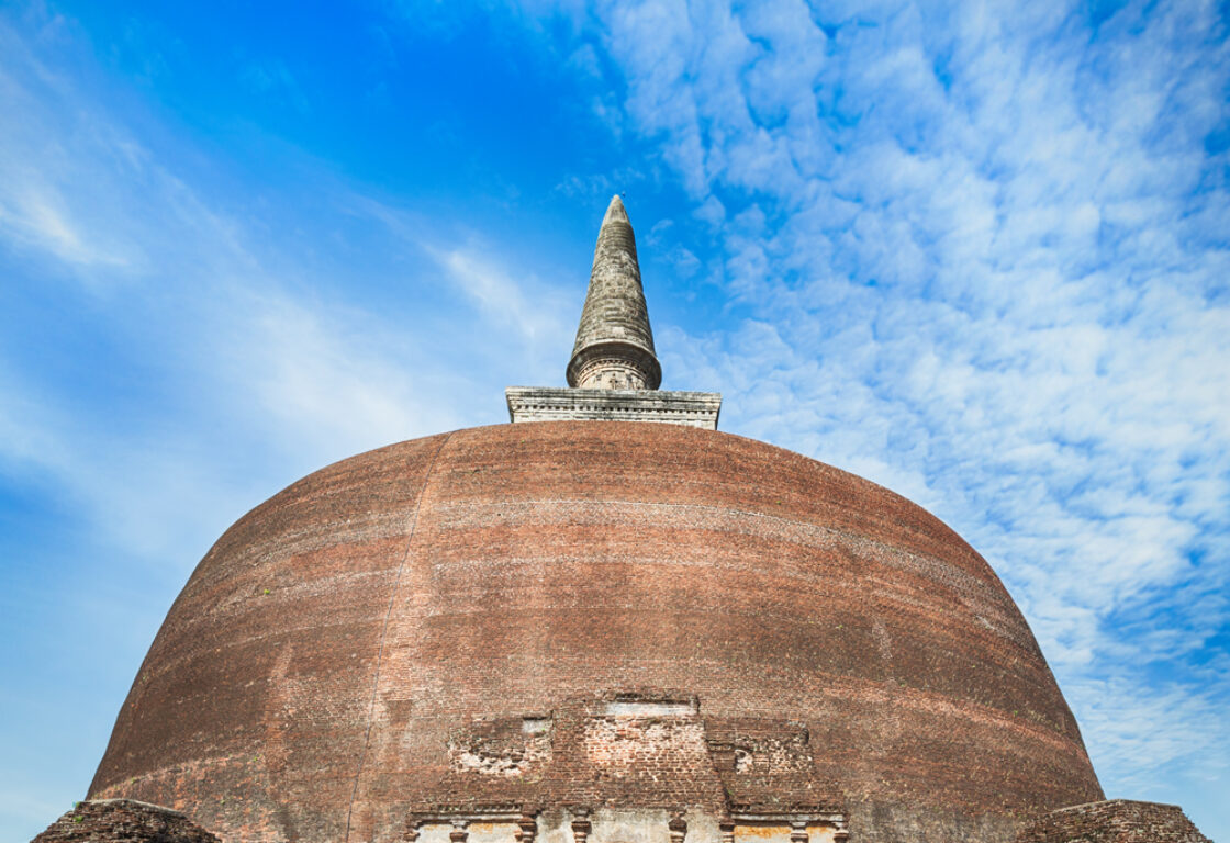 Polonnaruwa Ruins - Stupa in Sri Lanka