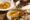 plates with dishes including fish and vegetables, pasta and a hand holding a jug with a sauce pouring it over a meal