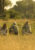 a group of people on a walking safari tracking an elephant