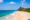 Beautiful aerial view over Cacimba do Padre beach and Morro do Pico at Fernando de Noronha island