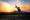 Dawn helicopter Flight in Africa