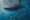A whale shark glides peacefully through the crystal-clear ocean, its massive body moving gracefully with the gentle current