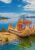 A,Boat,Parked on the lake of Titicaca