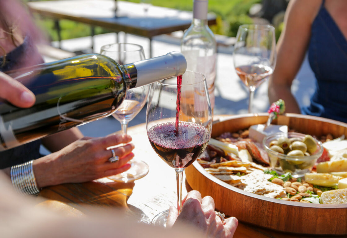 wine and cheese tasting