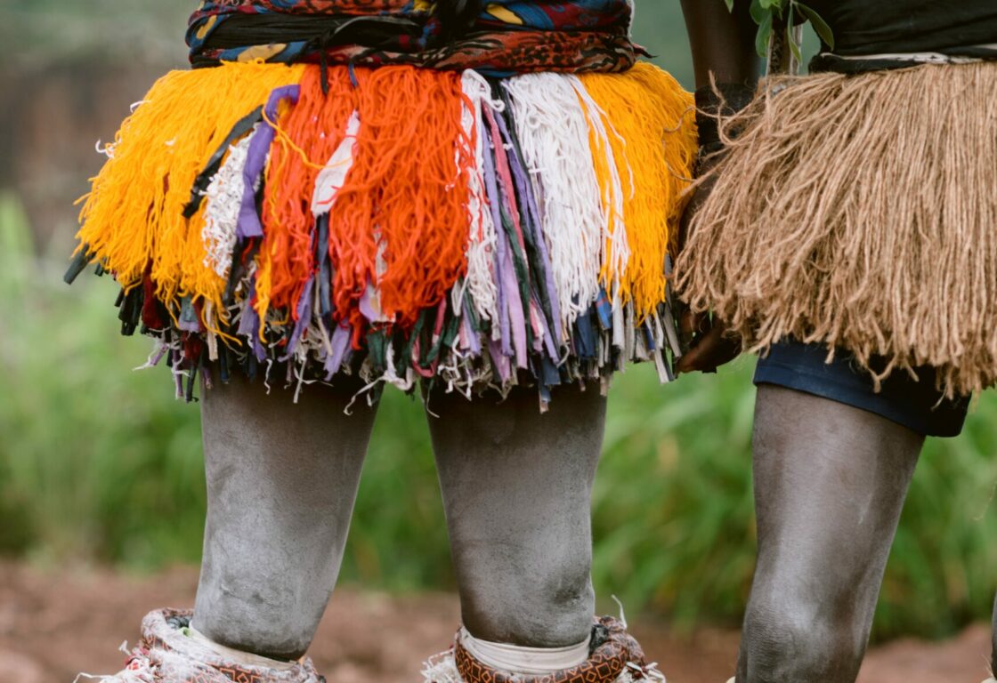African traditional tribal costumes from Zambia