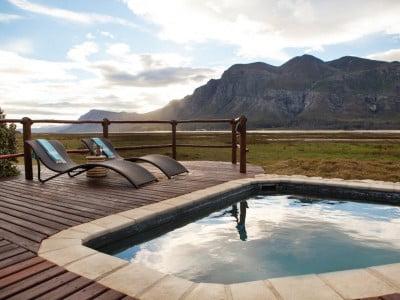 Heated Plunge Pool - perfect for a Sundowner Moment