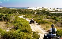 Quad-Biking - one of many included activities at Lagoon Lodge