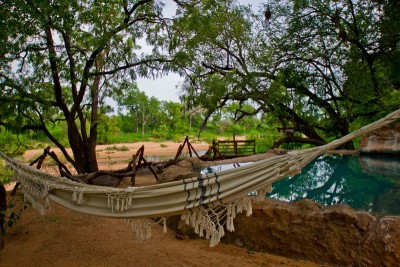 Hammock and Pool at Umlani