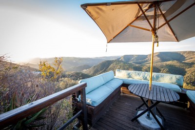 Stunning views of the Zuurberg Mountains, Camp Figtree