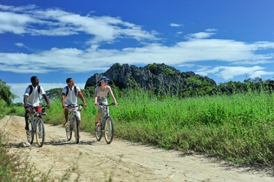 Cycling at Iharana Bush Camp