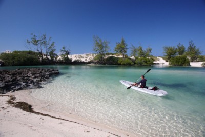 Kayaking in the pristine waters of Coral 15:41