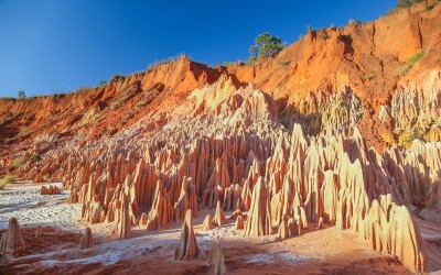 Red tsingy at Ankarana