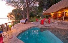 Romantic private dinners at Chundukwa River Lodge