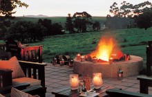 Campfire with a view at Blue Gum