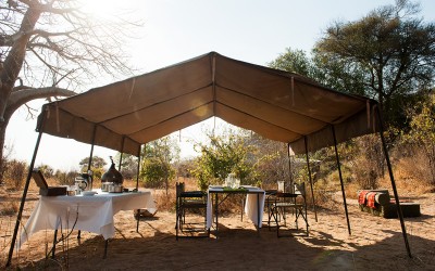 Dining, Kilimatonge Camp