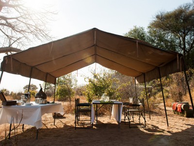 Dining, Kilimatonge Camp