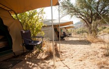 Tents at Kilimatonge Camp