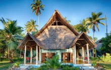 The large family bungalows at Butiama Beach, Mafia Island