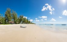 The beautiful beach at Butiama Beach, Mafia Island