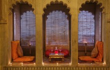 One of the romantic dining spots at Chanoud Garh