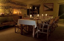 The mess tent at Enkewa Mara