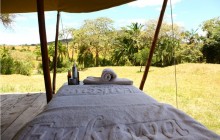 The spa at Enkewa Mara Camp!