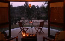 Romantic evenings on the veranda of your cottage!