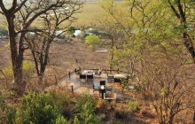 The viewing platform at Muchenje overlooking the Chobe River