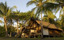 The beach bungalows at Pole Pole, Mafia Island